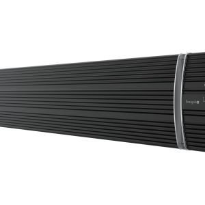 Инфракрасные обогреватели с излучающей панелью черного цвета EIHL-1800-D1-BC